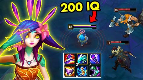 Iq Neeko Plays Best Of Reworked Neeko Montage League Of Legends