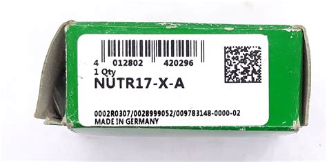 INA MADE IN GERMANY NUTR17 X-A Needle Roller Bearing 17x40x21mm - Ball ...