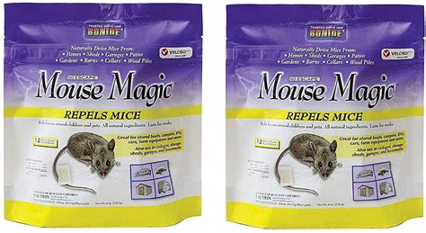 Bonide Mouse Magic Natural Mint Repellent For Mice Indoor Use Pack