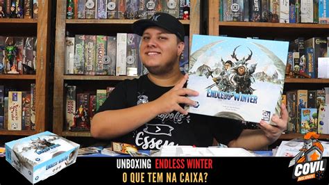 O Que Tem Na Caixa Unboxing Endless Winter Paleoamericans Covil Dos