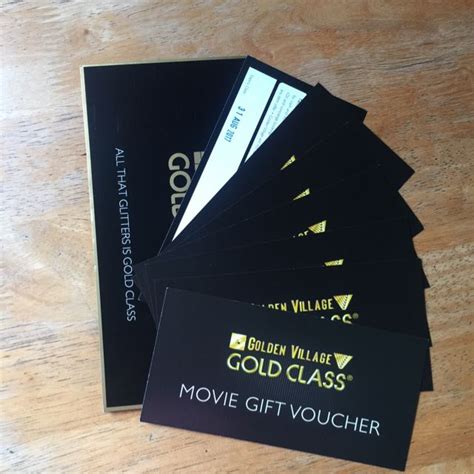 Gold Class Movie Gift Voucher, Tickets & Vouchers, Vouchers on Carousell