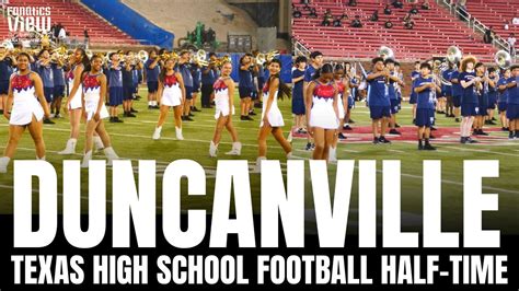 Duncanville Panthers Band And Cheerleaders Full Half Time Show Vs South