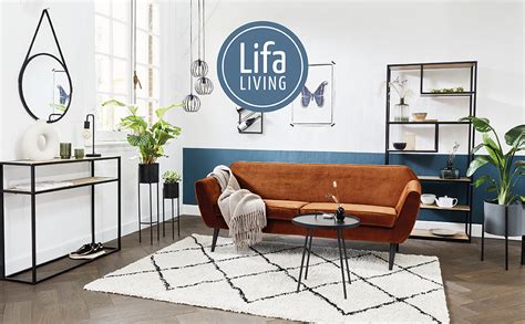 LIFA LIVING Support de Plantes d Intérieur 3 Étages Noir Support pour