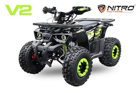 Menila Import Nitro Motors Rugby RS8 A V2 Midi Quad 150cc 8 Zoll