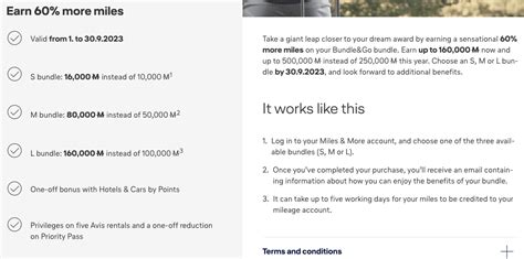 Bundle&Go: Buy Miles&More Miles with 60% Bonus (1.1 Cents per Mile ...