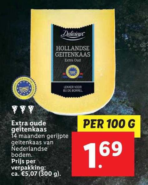 Extra Oude Geitenkaas Aanbieding Bij Lidl 1Folders Nl