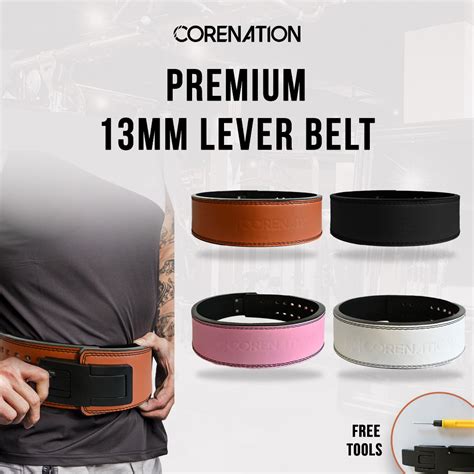 Jual Corenation Lever Belt Titan Mm Professional Lifting Belt