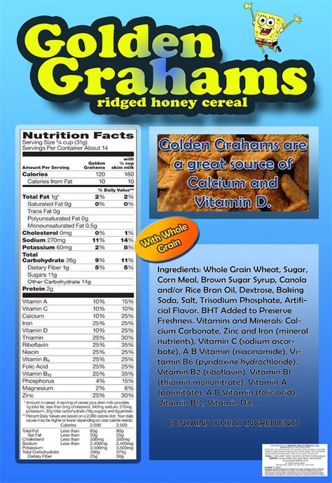 32 Golden Grahams Nutrition Label Label Design Ideas 2020