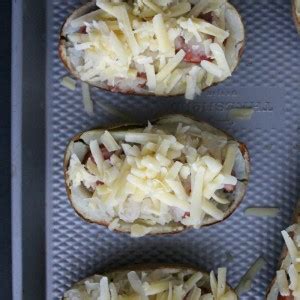 Kielbasa Stuffed Twice Baked Potatoes Casa De Crews