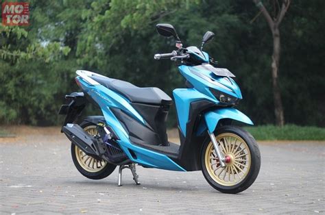 Modifikasi Motor Vario 150 Warna Biru Dop | Richard E. Brown’s blogs