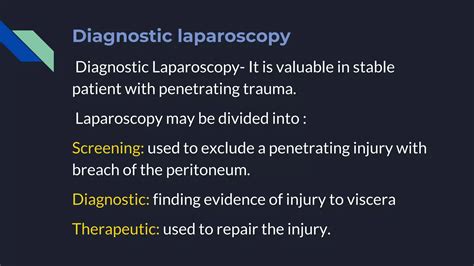 Diagnostic Peritoneal Lavage DPL PPT