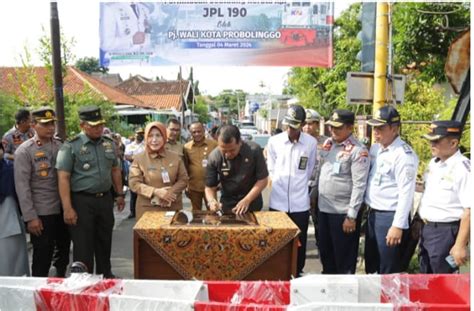 Pos Jaga Dan Palang Pintu Perlintasan Sebidang Jpl Resmi Beroperasi