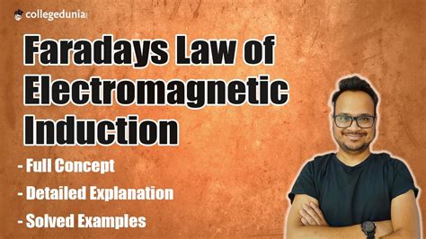 Faraday S Law Of Electromagnetic Induction Chapter 6 Physics Iitjee Neet Boards Youtube