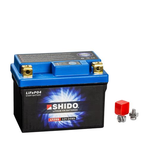 Shido Lithium Motorradbatterie Lifepo Ltz S V Batterie De