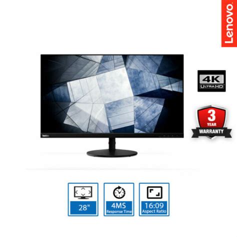 Lenovo Thinkvision Lt2423 1920 X 1080 24 Led Lcd Monitor Black