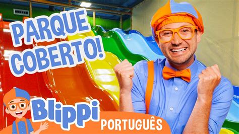 Blippi Visita um Parque Coberto Billy Beez Blippi em Português