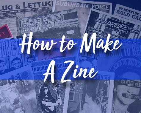 How to Make a Zine - The Arty Teacher