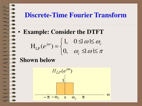 Ppt Chapter 3 Discrete Time Fourier Transform Powerpoint Presentation Id 6043318