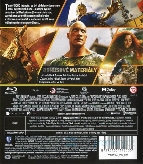 Black Adam Blu Ray Koupit Dvd Premiery Cz