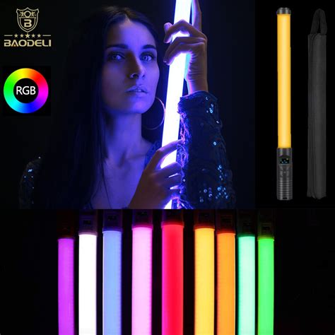 Varita De Luz Led Rgb Para V Deo Y Fotograf A Palo De Iluminaci N De