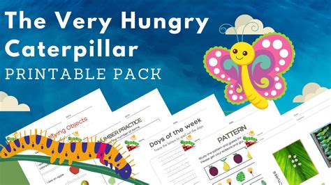 The Very Hungry Caterpillar Printables