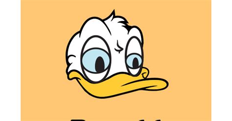 SylK's Playground: Donald Duck upside down is Donald Trump