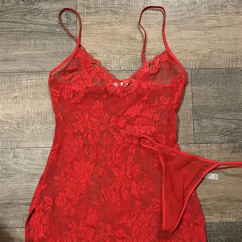 Vintage Victorias Secret Lingerie Set Size Small Depop