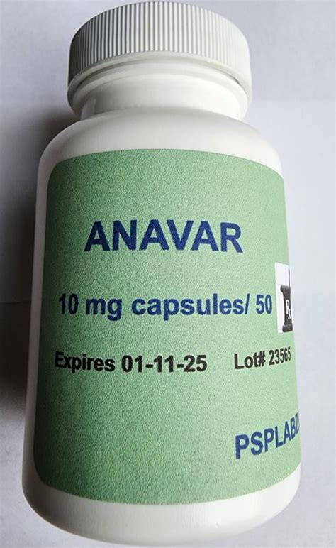 Anavar Mg Capsules Psp Labz Anabolic Supplements