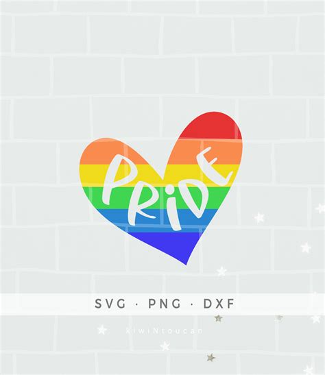 Pride Svg Gay Pride Svg Lgbt Svg Rainbow Heart Svg Gay Pride Shirt Design Gay Festival