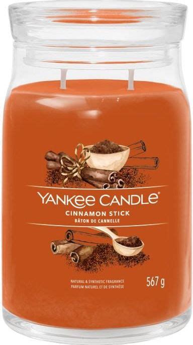 Yankee Candle Signature Świeca W Dużym Słoiku Z Dwoma Knotami Cinnamon