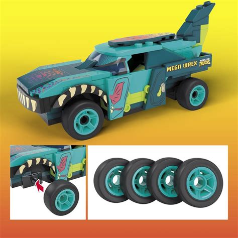 Mega Construx konstruktorius Hot Wheels Ryklys modelis HDJ95 žema kaina Varle lt