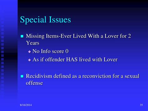 Ppt The Static R Saratso State Authorized Risk Assessment Tool For Sex Offenders