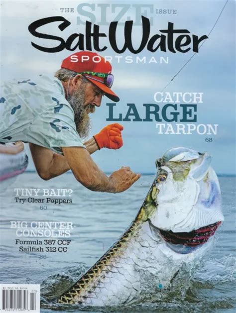 SALT WATER SPORTSMAN Magazine March 2023 Catch Large Tarpon 7 80