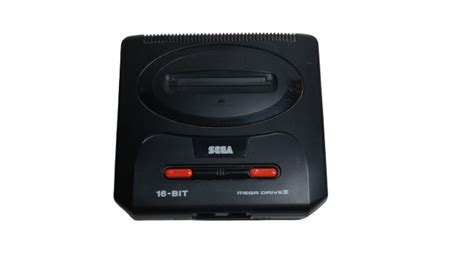 Sega Mega Drive 2 Console Black Retro Hunts