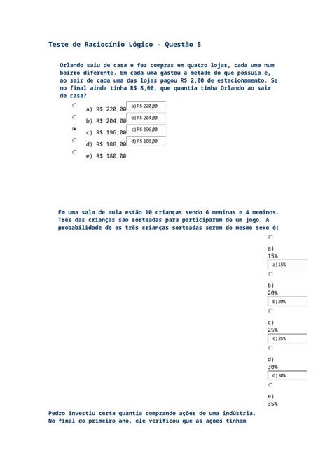 Docx Teste De Raciocínio Lógico Dokumen Tips