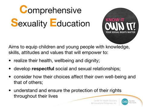 Comprehensive Sexuality Education Curriculum Guides Pptx