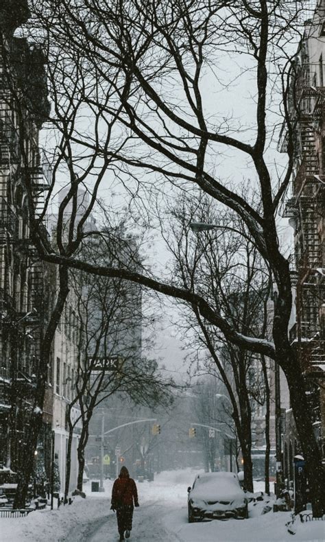 Snow City Iphone Wallpaper