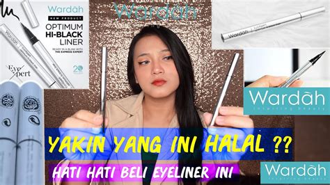 Eyeliner Wardah Eyexpert Optimum Hi Black Liner Waterproof Youtube