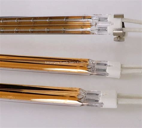 Ir Emitter Clear Reflector Twin Tube Halogen Infrared Heating Lamp