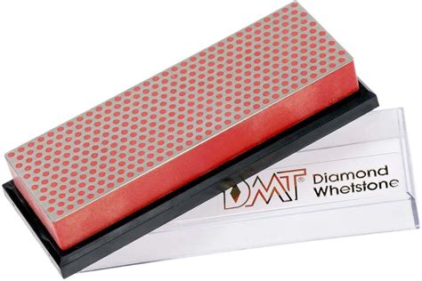 Pierre Aiguiser Diamant Dmt Grain Fin Rouge Acier