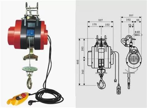 Электрическая лебедка HXS-250F г/п 250 кг в/п 30м «EURO-LIFT» купить по ...