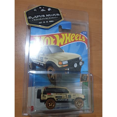 Jual HOT WHEELS TOYOTA LAND CRUISER 80 MUD STUDS CREAM BROWN 2022 Shopee Indonesia