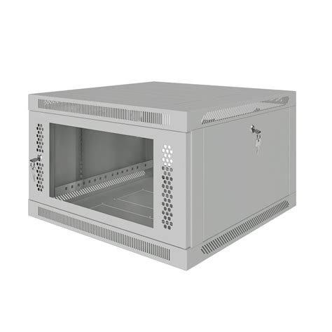 Телекоммуникационный шкаф настенный 19 дюймов 6u 600х600 cерый: 19box-A ...