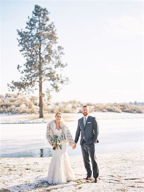 winter wedding at brasada ranch - Marina Koslow Photography