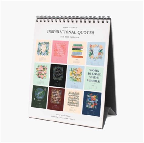 2023 Inspirational Quotes Desk Calendar – Lovely Paperie & Gifts