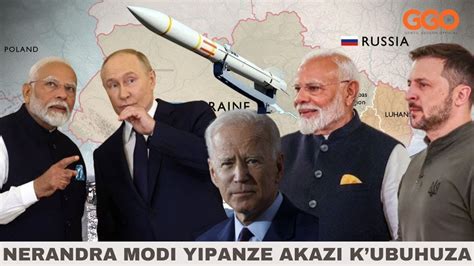 ZELENSKY YINGINZE NERANDRA MODI KUMUHUZA NA PUTIN IGITERO CYA KURSK