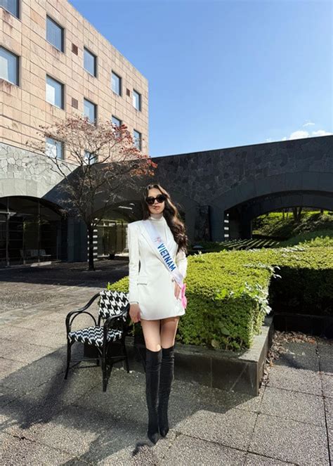 Thanh Thủy và dàn thí sinh Miss International 2024 diện bikini nóng bỏng Báo Tri thức và Cuộc