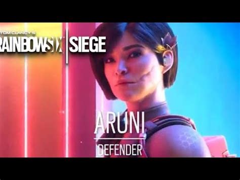 Aruni Operator Voice Lines Rainbow Six Siege Operation Neon Dawn Youtube