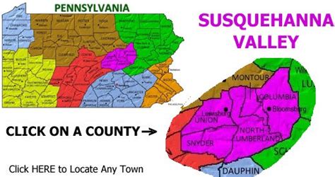 Susquehanna Valley bed and breakfasts, vacation rentals, campgrounds ...