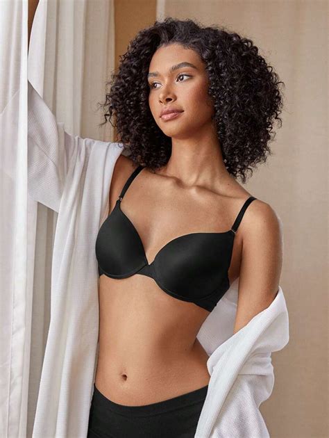 Shein Leisure Solid Underwire Bra Shein Usa